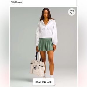 NWT Lululemon Scuba Cropped Anorak